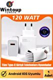 XİAOMİ Modellerle Uyumlu Type C 120 Watt Turbo Hızlı Şarj Aleti