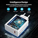 Android Uyumlu 120W Type C Sarj Aleti