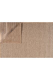 Srz-0503 Jüt Tabanlı Hasır Dokuma Örme Bohem Antialerjik Halı Kilim Balık Sırtı