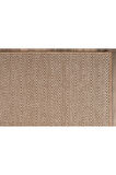 Srz-0503 Jüt Tabanlı Hasır Dokuma Örme Bohem Antialerjik Halı Kilim Balık Sırtı