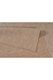 Srz-0503 Jüt Tabanlı Hasır Dokuma Örme Bohem Antialerjik Halı Kilim Balık Sırtı