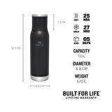 Stanley The Adventure To-Go Bottle 1.0l / 1.1 Qt Black