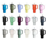 Stanley Quencher Pipetli Termos Bardak 1.18 Lt Cream 2.0