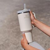 Stanley Quencher Pipetli Termos 1,18 L Krem