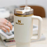 Stanley Quencher Pipetli Termos Bardak 1.18 Lt Krem