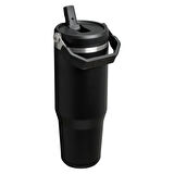 The Iceflow Flip Straw Tumbler 0.89L / 30Oz Unisex Siyah Outdoor Matara Suluk 10-12043-071