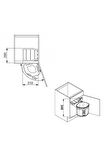 Franke Çöp Kutusu Dolap Içi Mini Sorter 17 Litre 121.0176.518
