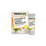 Youplus Vitamin C Çinko Propolis 20 Efervesan