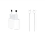 İphone 15/ 15PLUS/ 15PRO/MAX 20Watt Hızlı Şarj Seti 20W Adaptör + USB-C USB-C Kablo 1m Örgülü