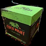 Coco Night (tanıtım fiyatı) 1kg Hindistan cevizi küp nargile kömürü 26mm