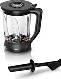 Bosch Mutfak Şefi MUMS6ZS00 -MUMSZ6ZS17 3 Lü Aksesuvar Seti Kıyma Aparatı- Makarna Diks -Cam Blender Aparatı