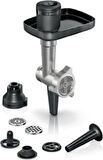 Bosch Mutfak Şefi MUMS6ZS00 -MUMSZ6ZS17 3 Lü Aksesuvar Seti Kıyma Aparatı- Makarna Diks -Cam Blender Aparatı