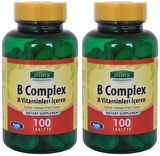 Vitapol Vitamin B Complex 2x100 Tablet B Vitamini Kompleks