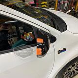 Toyota Corolla 2018 Sonrası E210 Batman Yarasa Ayna Kapağı Piano Black ABS Plastik