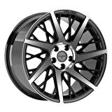 5X112X19 8.5 1084ET42 73.1 SANTORONI BLACK DIAMOND FD (4 Adet)