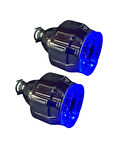 2.5 İNÇ Bİ XENON MERCEK + C3 MODEL MAVİ KAPAK