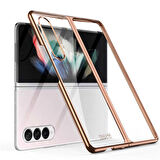 Gpack Samsung Galaxy Z Fold 3 Kılıf Renkli Sert Koruma