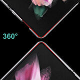 Gpack Samsung Galaxy Z Fold 3 Kılıf Renkli Sert Koruma