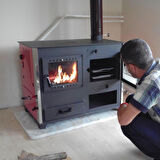 Yakar 401 25kW Fırınlı Kat Kalorifer Sobası