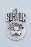 Boston Celtics  Gümüş Kaplama Kolye Ucu