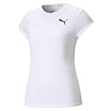 Puma Active Tee Kadın Beyaz Günlük Stil Tişört 58685702