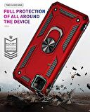 Smcase Huawei Y5P Kılıf Vega Yüzüklü Tank Kapak