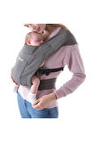 Embrace Soft Knit , 0-1 Yaş ve 3 Farklı Taşıma Pozisyonlu Yeni Doğan Kangurusu (Heather Grey)
