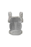 Omni Deluxe Mesh (pearl grey) , 4 farklı taşıma pozisyonlu kanguru , 0-4 yaş için