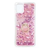 Smcase Samsung Galaxy A81 Kılıf Milce Yüzüklü Sulu Silikon