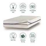 Yatak Bebek Aloevera Fermuarlı