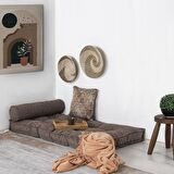 Homedius Sofa Buklet Kapitoneli Yer-Sedir Minderi