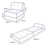 Homedius Yataklı Koltuk Mocca