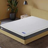 Base Sünger Fermuarlı Yıkanabilir Kılıflı Ortopedik Visco Yatak 180x200