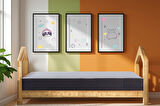 Sleeptown Montessori Neva Ortopedik Tek Kişilik Yatak 100x200 cm