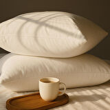 Homedius Microfiber Ultra 2 Adet Dolgulu Yumuşak Yüksek Antialerjik Yastık 50x70 cm