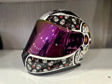 KASK SHIRO FULLFACE SH-605SV SHADOW SKULL CANDY SUNVİZOR