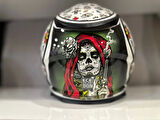 KASK SHIRO FULLFACE SH-605SV SHADOW SKULL CANDY SUNVİZOR