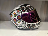 KASK SHIRO FULLFACE SH-605SV SHADOW SKULL CANDY SUNVİZOR