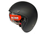 KASK MT LEMANS 2 SV MAT SİYAH ŞEFFAF VİZÖRLÜ