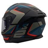 KASK LS2 STREAM 2 ROAD MAT SİYAH-GRİ-MAVİ-KIRMIZI