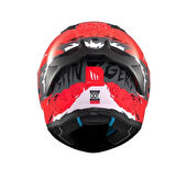KASK MT STINGER ARDENT C5 MAT SİYAH/KIRMIZI