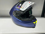 KASK SWAY SW-865 MAT MAVİ GÜNEŞ GÖZLÜKLÜ