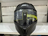 KASK MTS PRO 910 GÜNEŞ GÖZLÜKLÜ MAT SİYAH