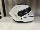KASK SWAY SW 850 WHITE/SİLVER FULL FACE