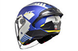 KASK MT COSMO SV CRUISER C7 ÇENESİZ GÖZLÜKLÜ MAT MAVİ