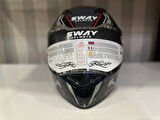KASK SWAY SW 850 BLACK/WHITE FULL FACE