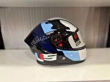 KASK SHIRO KATANA SV S POWER MAVİ/LACİVERT/BEYAZ