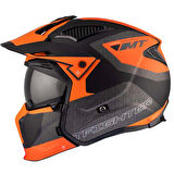 KASK MT STREETFİGHTER SV S TOTEM B4 MAT TURUNCU