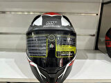 KASK MTS PRO 910 TWISTER GÜNEŞ GÖZLÜKLÜ KIRMIZI/GRİ