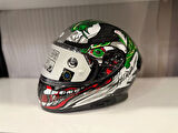 KASK SHIRO KATANA SV JOKER KIRMIZI/YEŞİL/BEYAZ